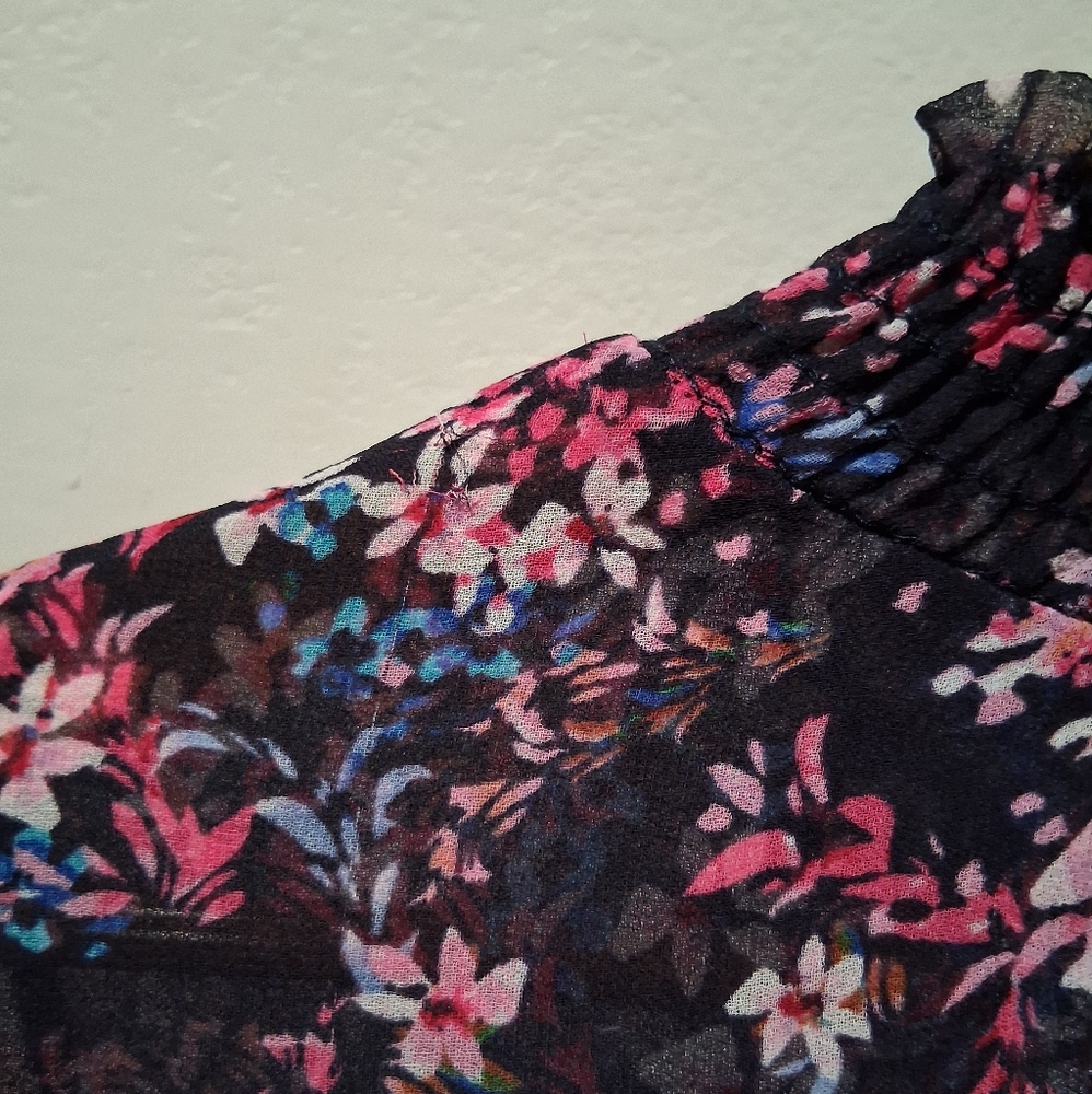 MISA Savanna Ditzy Asymmetrical Dress - Picture 14 of 14